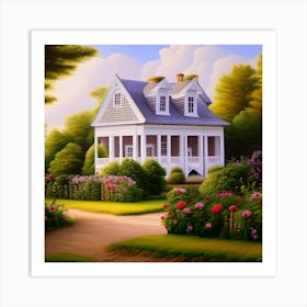 Happy Home Art Print