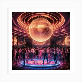 Disco Ball 12 Art Print