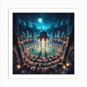 Islamic Mosque 6 Art Print