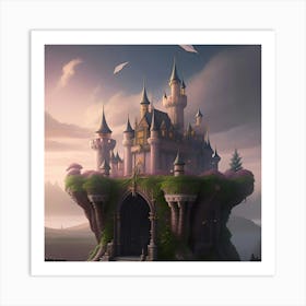 Enchanted Castle 1 Art Print