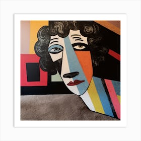 Face Of A Woman Art Print