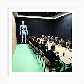 Meeting Room Stock Videos & Royalty-Free Footage Art Print