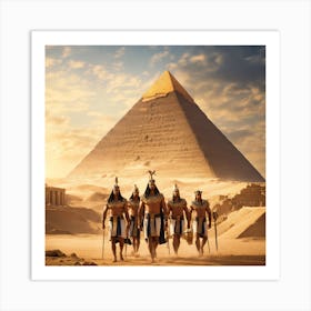 Egyptian Warriors Art Print