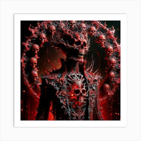 Demons Of Hell 1 Art Print