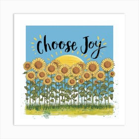 Choose Joy Art Print