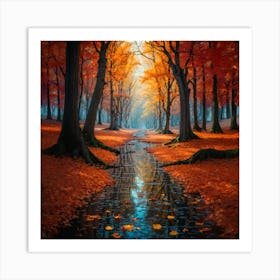 Autumn Forest Art Print