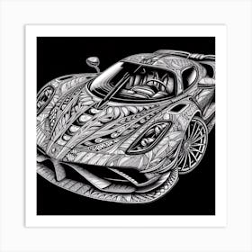 Mclaren F1 Art Print