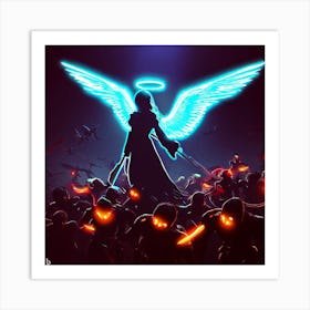 Angel Of Death Art Print