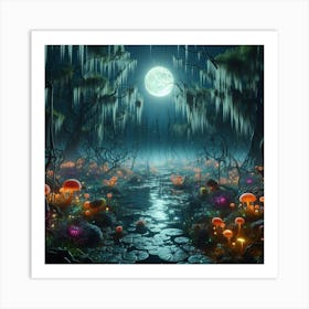 Fairy Forest 10 Art Print