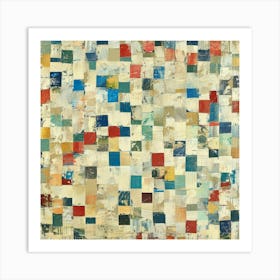 Patchwork Art Print