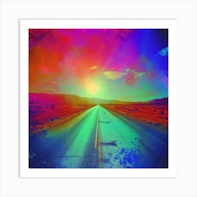 Road To Nowhere 1 Art Print