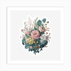 Bouquet Of Flowers 16 Art Print