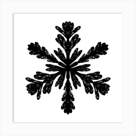 Snowflake 12 Art Print