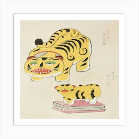 Chinese Tiger Art Print