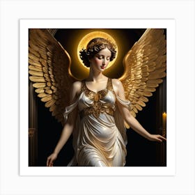 Angel Of Light 8 Art Print