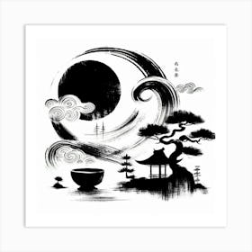 Asian Painting 5 Art Print