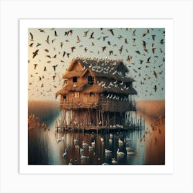 House On The Water41 Art Print