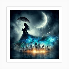 Night In The City Art Print