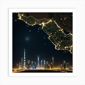 Saudia Arabia At 2a47a Art Print