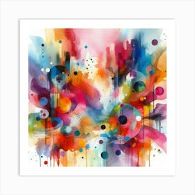 Abstract Painting 94 Art Print