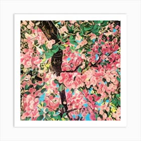 Blossom Canopy Print Art Print