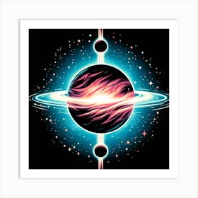 Saturn 4 Art Print