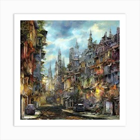 Cityscape 1 Art Print