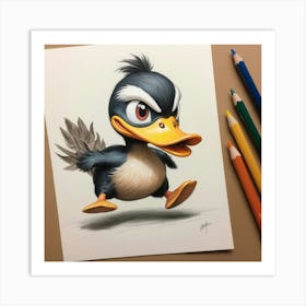 Ducky 12 Art Print