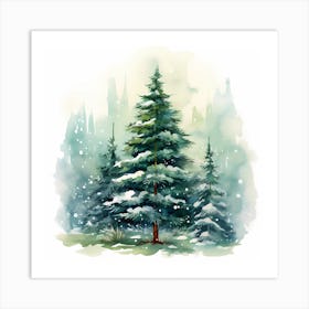 Ephemeral Yuletide Palette Art Print