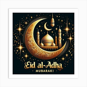 Eid Al-Adha Mubarak Art Print