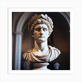 Bust Of Adrian Art Print