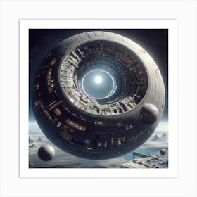 Spaceship 26 Art Print