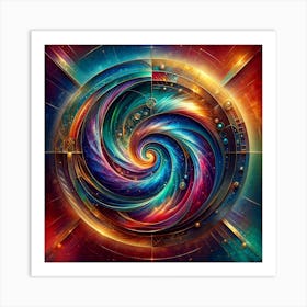 Spiral Galaxy 1 Art Print