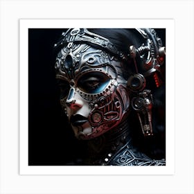 Steampunk Woman Art Print