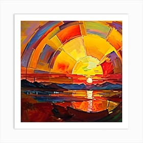 Sunset Art Print