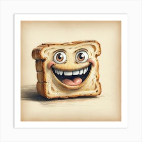 Slice Of Bread Art Print