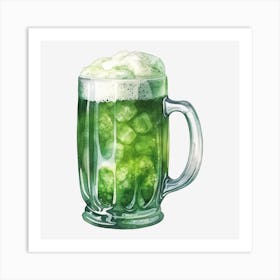 St Patrick'S Day Beer 17 Art Print