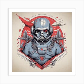 Darth Vader 2 Art Print