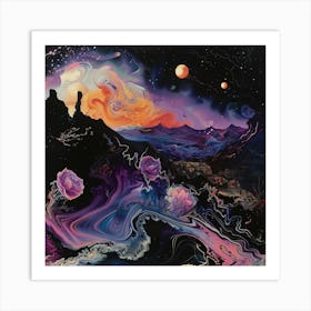 'Nebula' 2 Art Print