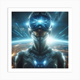 Sci - Fi Woman Art Print