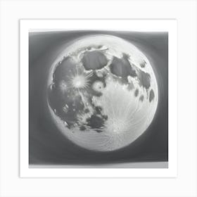 Full Moon Art Print