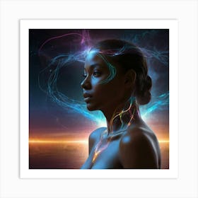 Lucid Dreaming Energy auras Art Print