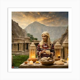Firefly The Behavior Of The People In The Indus Valley Civilization Is Inferred From Archaeological (2) Art Print
