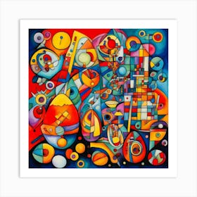 Abstract Painting 13 Art Print