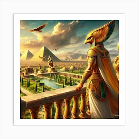 Horus The Prince Art Print