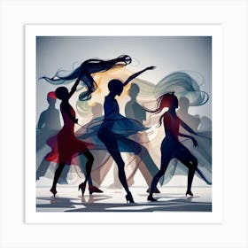 Let S Dance Art Print