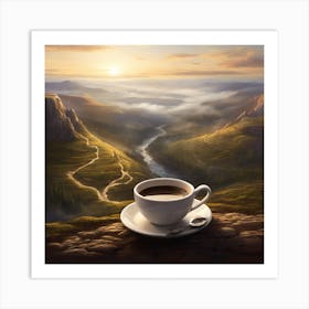 Cup Of Coffee Art Print