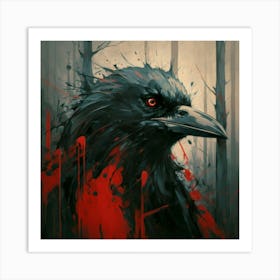 Raven 2 Art Print