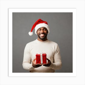 Santa Hat 2 Art Print