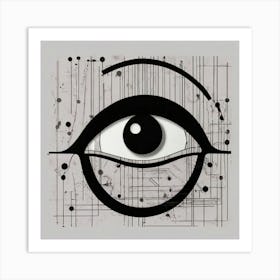 Eye Of The Machine Art Print